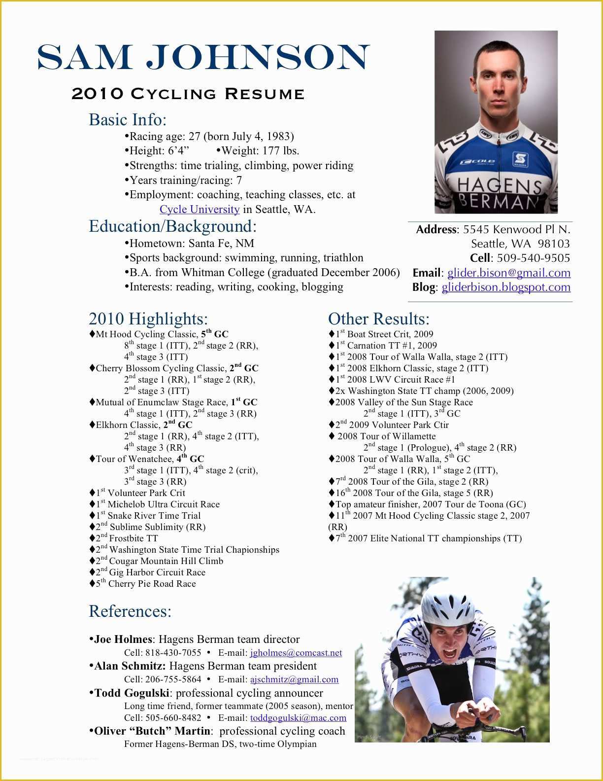 Free Mx Resume Templates Of Pleasing Motocross Resume Examples for Sponsorship Resume