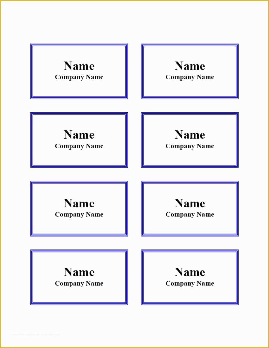 Free Name Badge Template Of Printable Name Tag Templates 