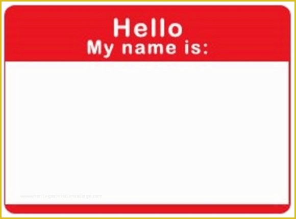 Free Name Badge Template Of Template for Name Badges Citigraphics