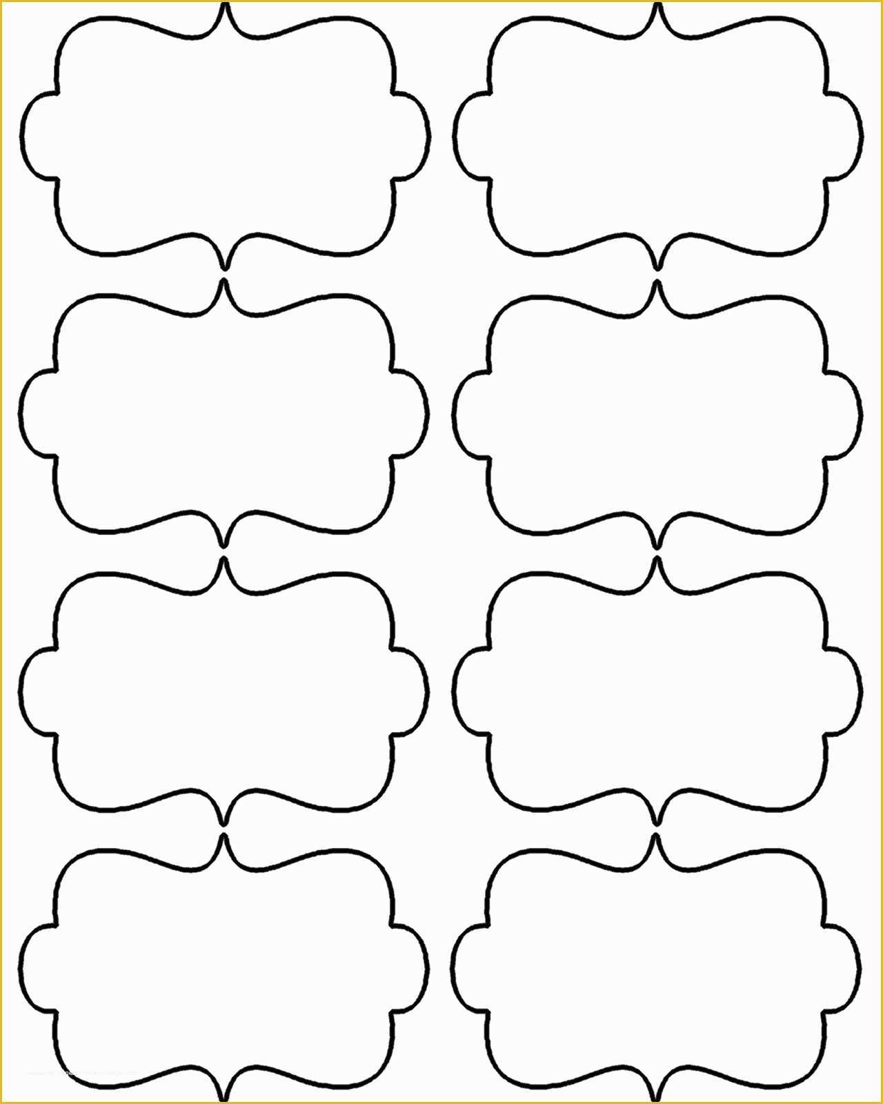 Free Name Label Template Of Doodlecraft Freebie Week Gift Tags and Labels