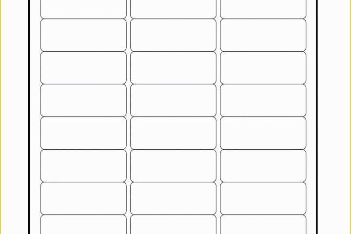 Free Name Label Template Of Free Printable Address Label Templates Word