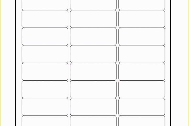 Free Name Label Template Of Free Printable Address Label Templates Word