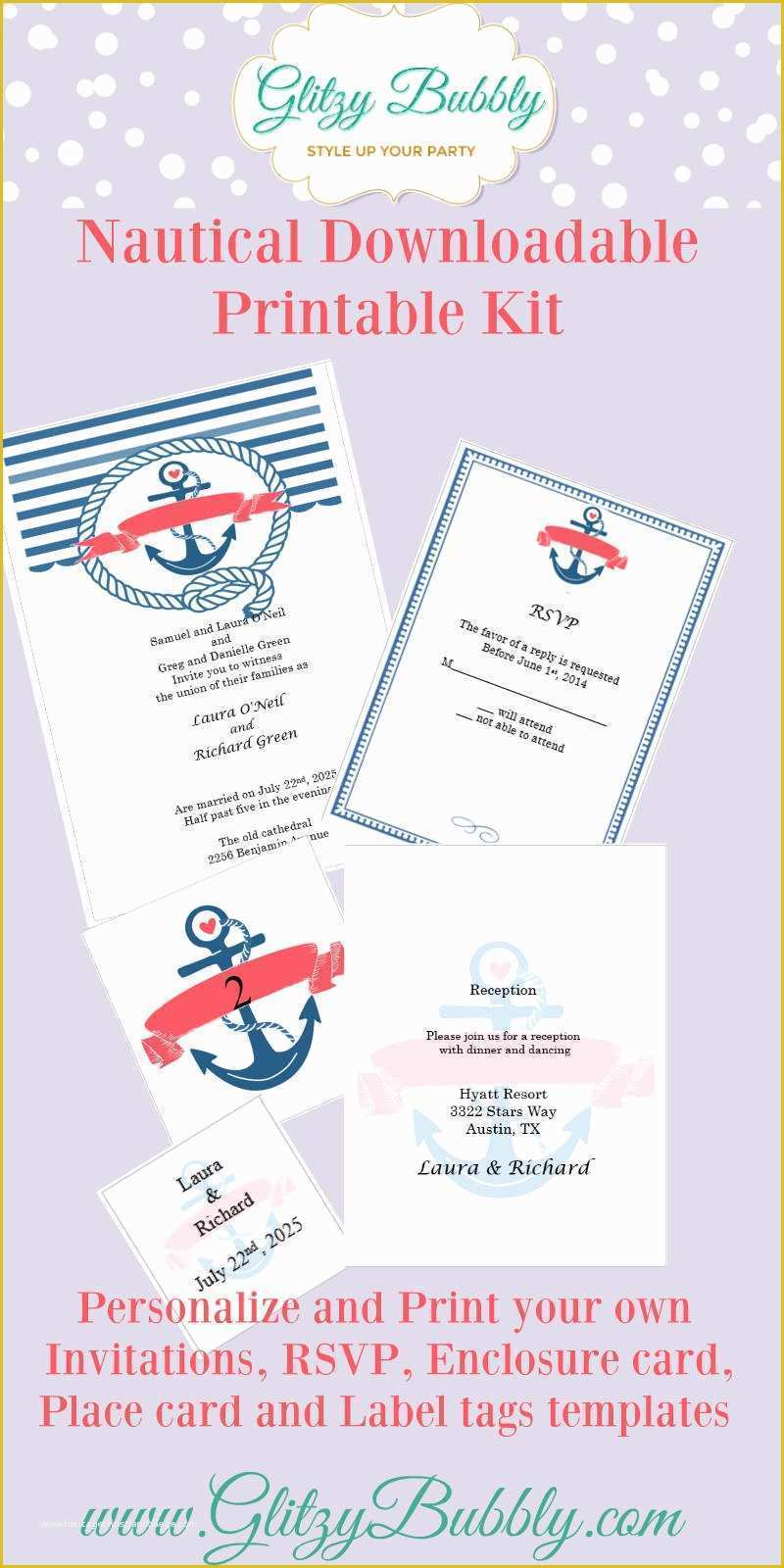 free-nautical-invitation-templates-of-nautical-style-wedding-invitation