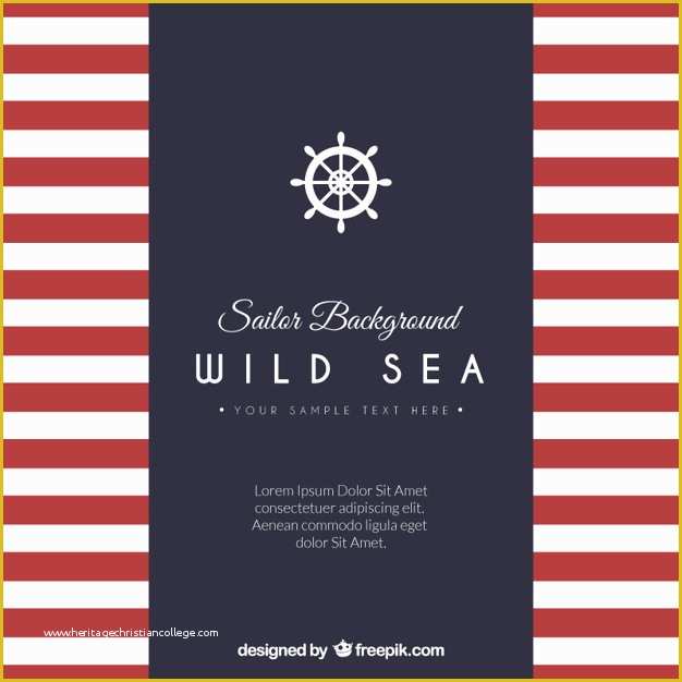 Free Nautical Invitation Templates Of Nautical Vectors S and Psd Files