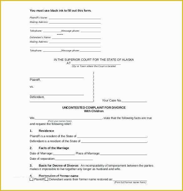 Free Nc Will Template Of D Custody Agreement form Awesome Child Template Fresh