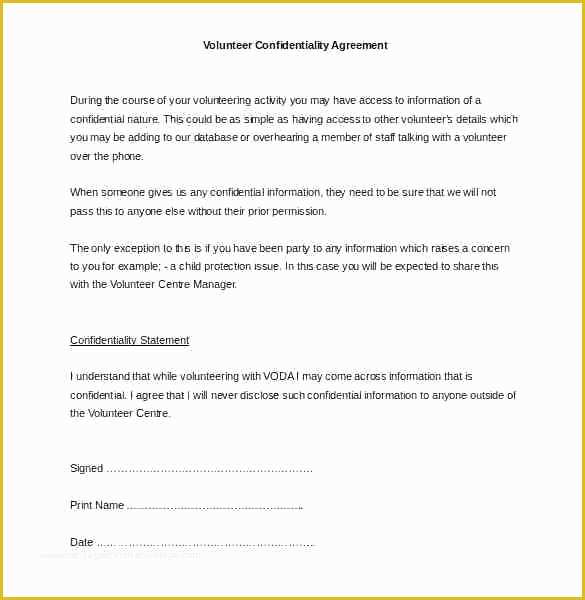 Free Nda Agreement Template Of Blank Nda Template Examples Beautiful Confidential
