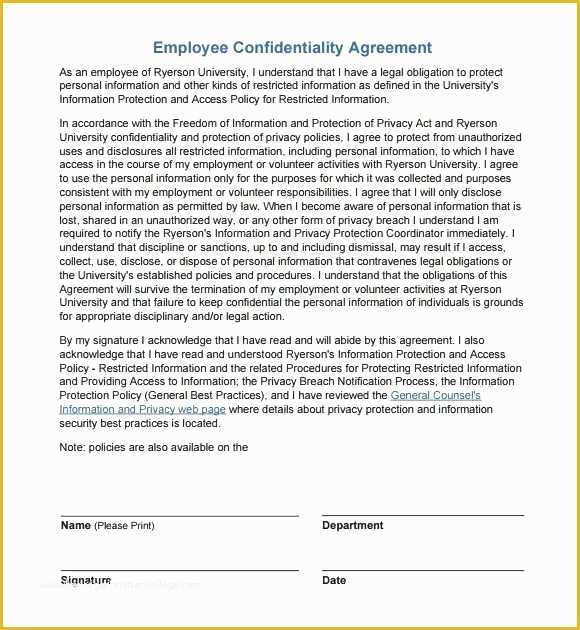 Free Nda Agreement Template Of Confidentiality Agreement Template Free Inspirational Free