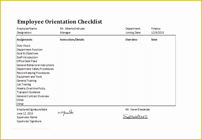 Free New Employee orientation Checklist Templates Of New Employee orientation Checklist Excel