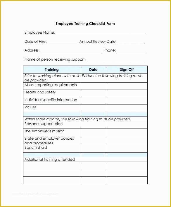 Free New Employee orientation Checklist Templates Of New Employee orientation Checklist Template Word and Excel