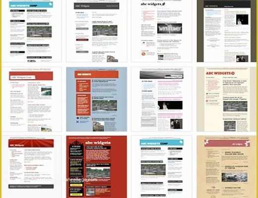 Free Newsletter Templates for Email Marketing Of 100 Free HTML Email Newsletter Templates Patternhead