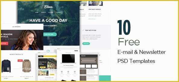 Free Newsletter Templates for Email Marketing Of Free Psd Files Page 3 Of 65 Free Psd Files Templates