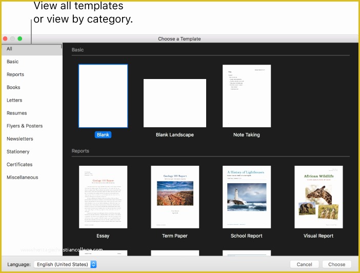 Free Newsletter Templates for Mac Pages Of Pages for Mac Create A Pages Document