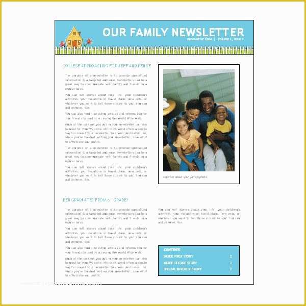 Free Newsletter Templates Of where to Find Free Church Newsletters Templates for