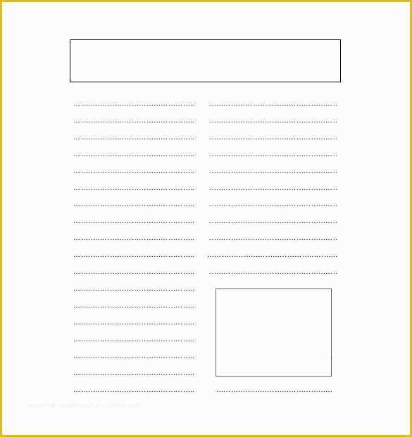 Free Newspaper Article Template Of 14 Blank Newspaper Templates – Free Sample Example