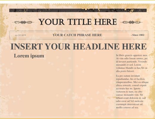 Free Newspaper Article Template Of 4 Free Newspaper Templates