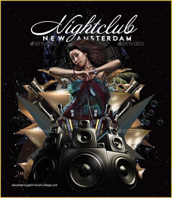 Free Nightclub Flyer Templates Of 20 Club Flyer Templates