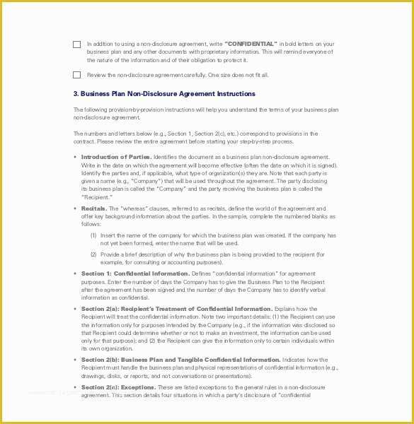 Free Non Disclosure Agreement Template Pdf Of Non Disclosure Agreement Template 19 Free Word Excel