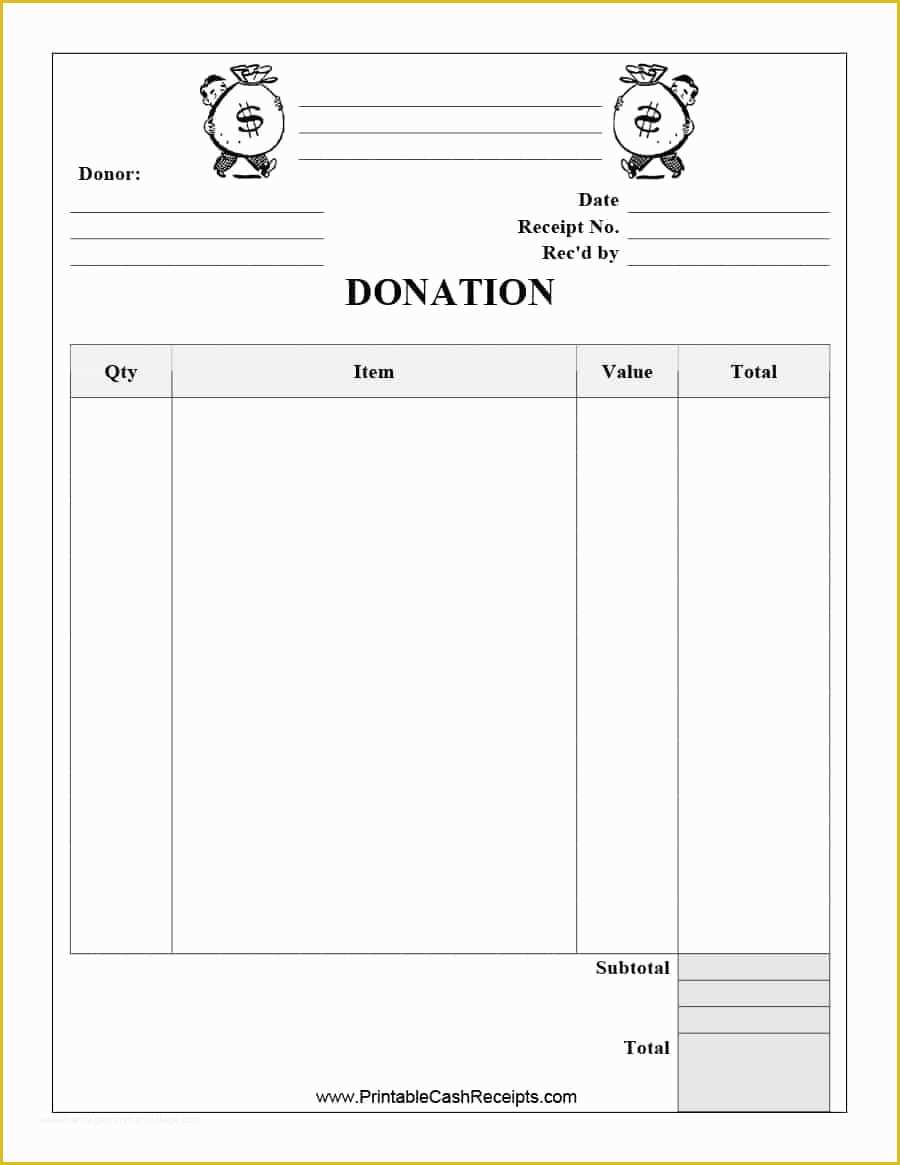 Free Non Profit Donation Receipt Template Of 40 Donation Receipt Templates &amp; Letters [goodwill Non Profit]