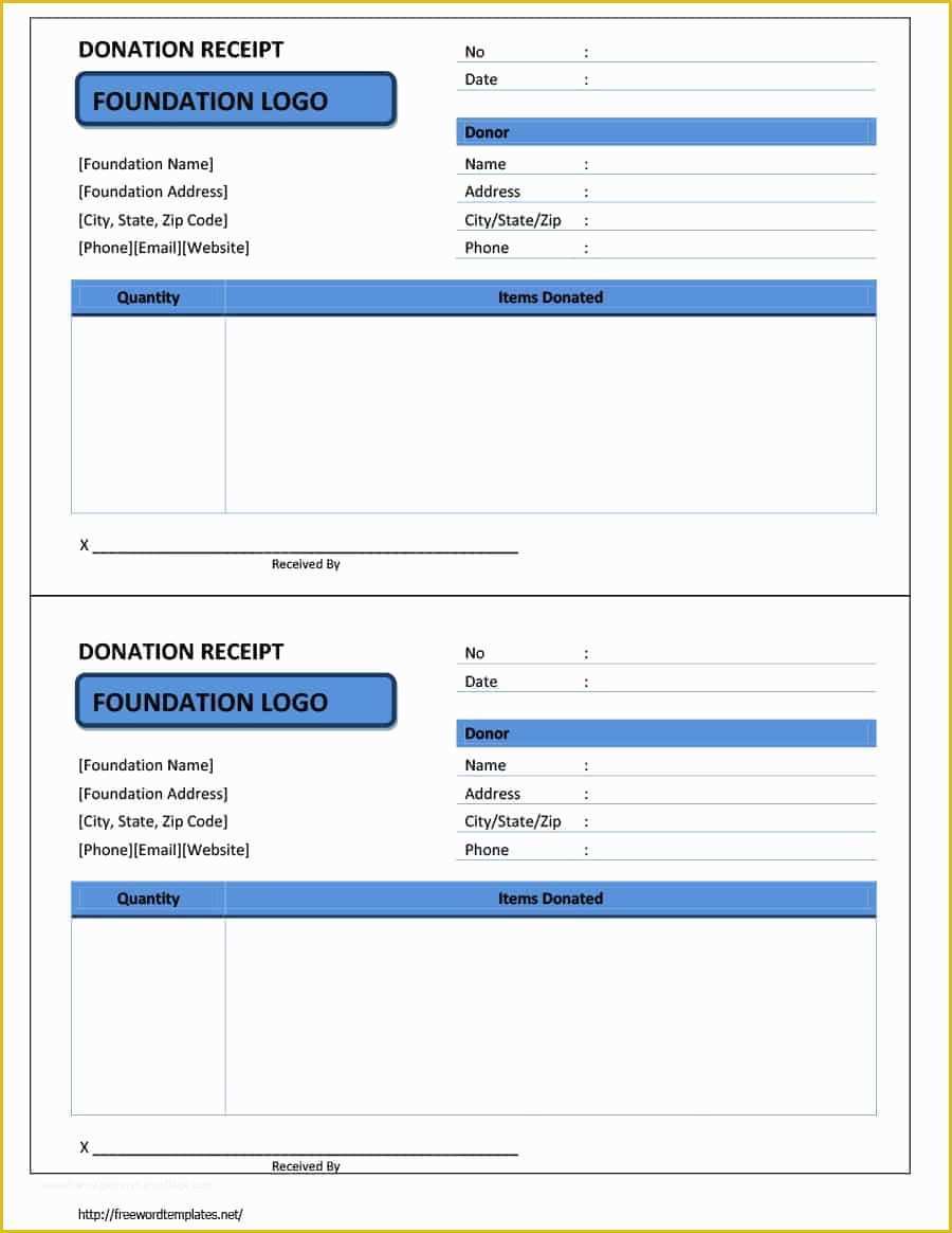 Free Non Profit Donation Receipt Template Of 40 Donation Receipt Templates & Letters [goodwill Non Profit]