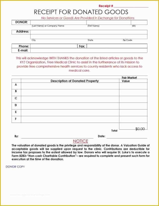 Free Non Profit Donation Receipt Template Of Charitable Donation Receipt Template Free Download Aashe