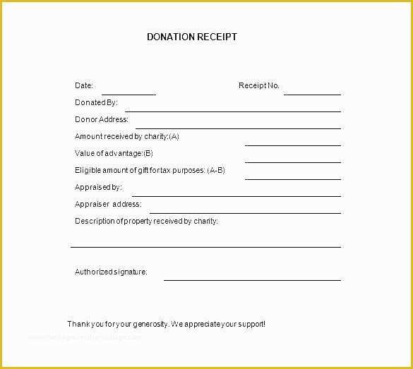 Free Non Profit Donation Receipt Template Of Church Donation Receipt form Goodwill Awesome Fancy Pledge