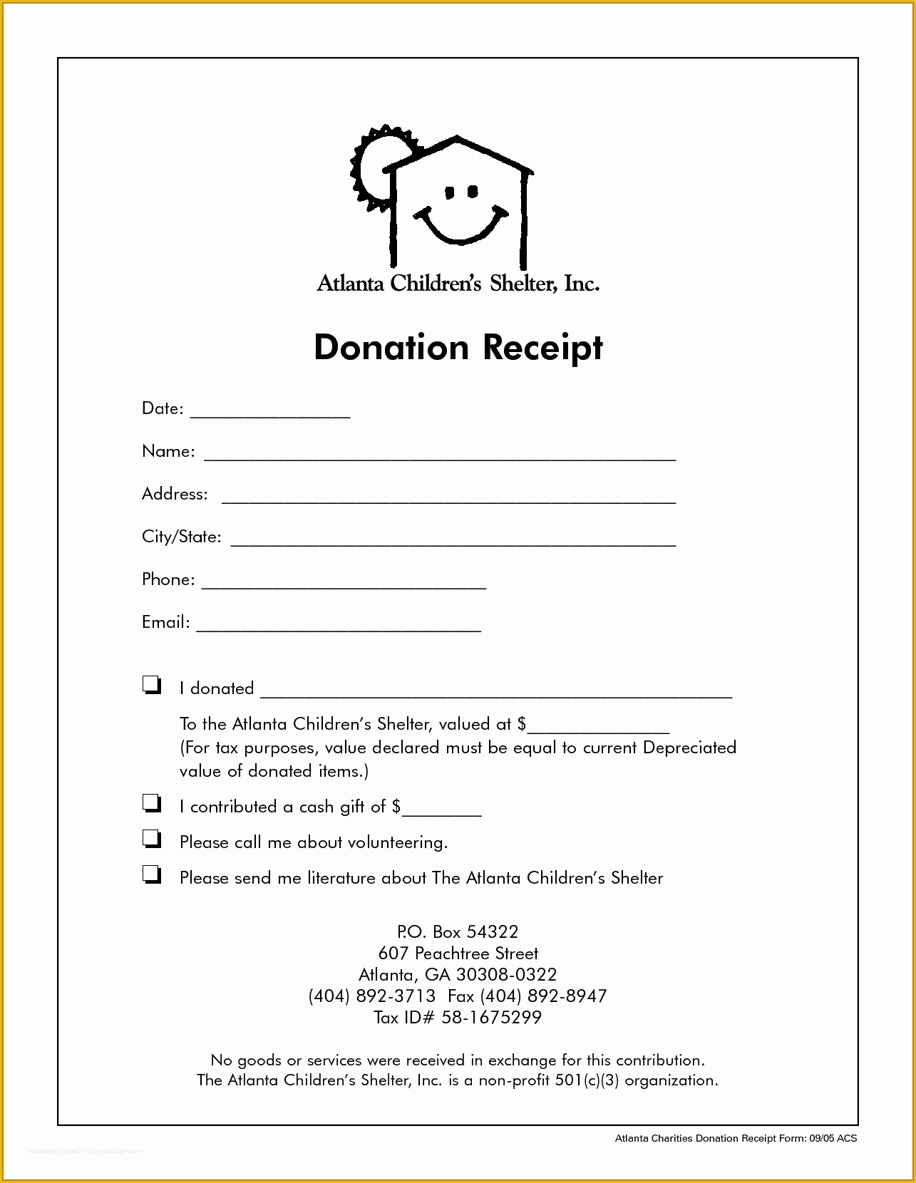 Free Non Profit Donation Receipt Template Of Non Profit Donation Receipt Templatereference Letters