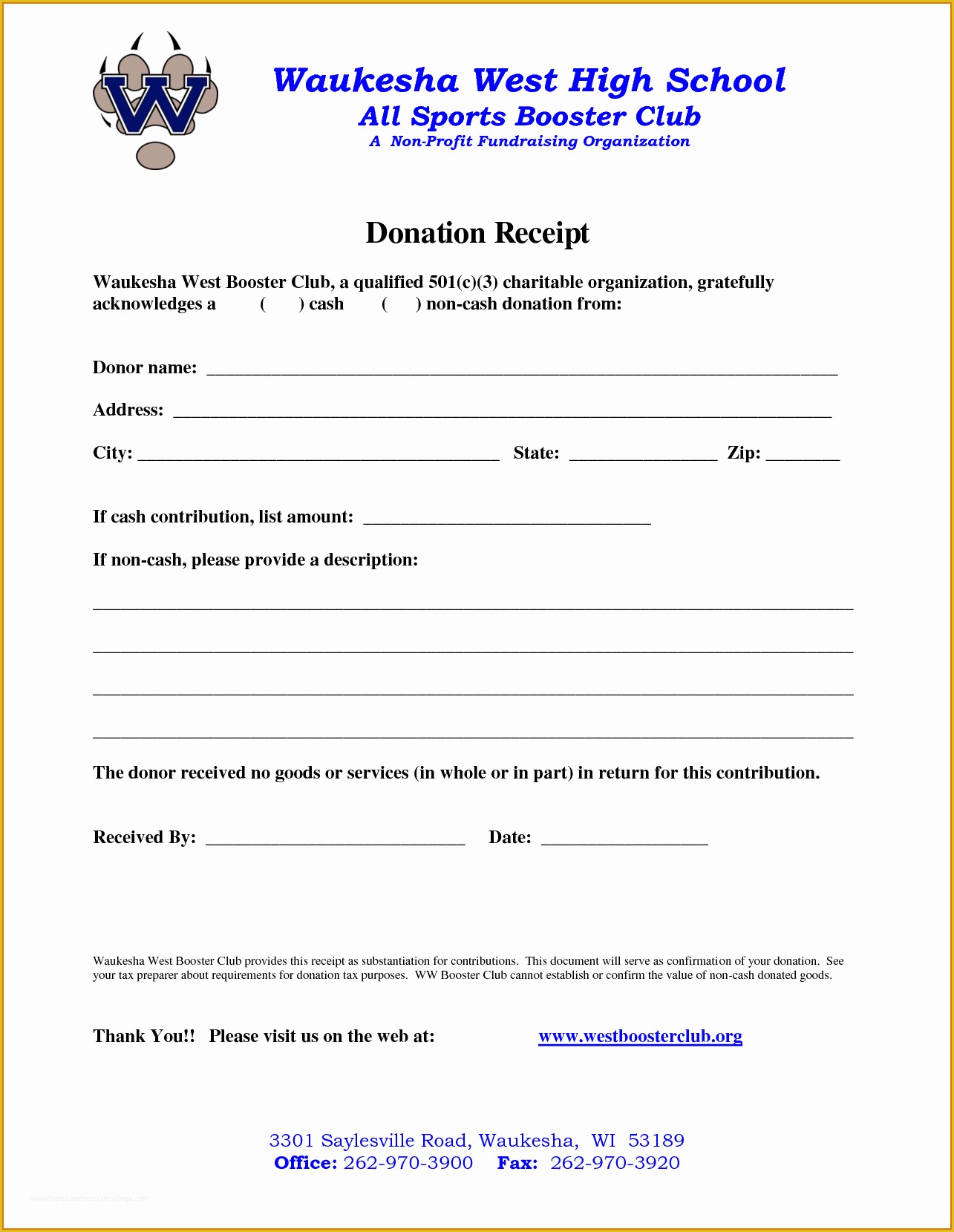 Free Non Profit Donation Receipt Template Of Non Profit Donation Receipt Templatereference Letters