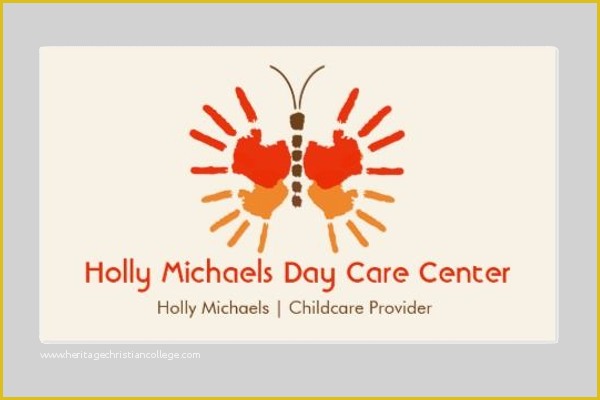 Free Nursing Business Card Templates Of 7 Day Care Business Card Templates Free Ideas