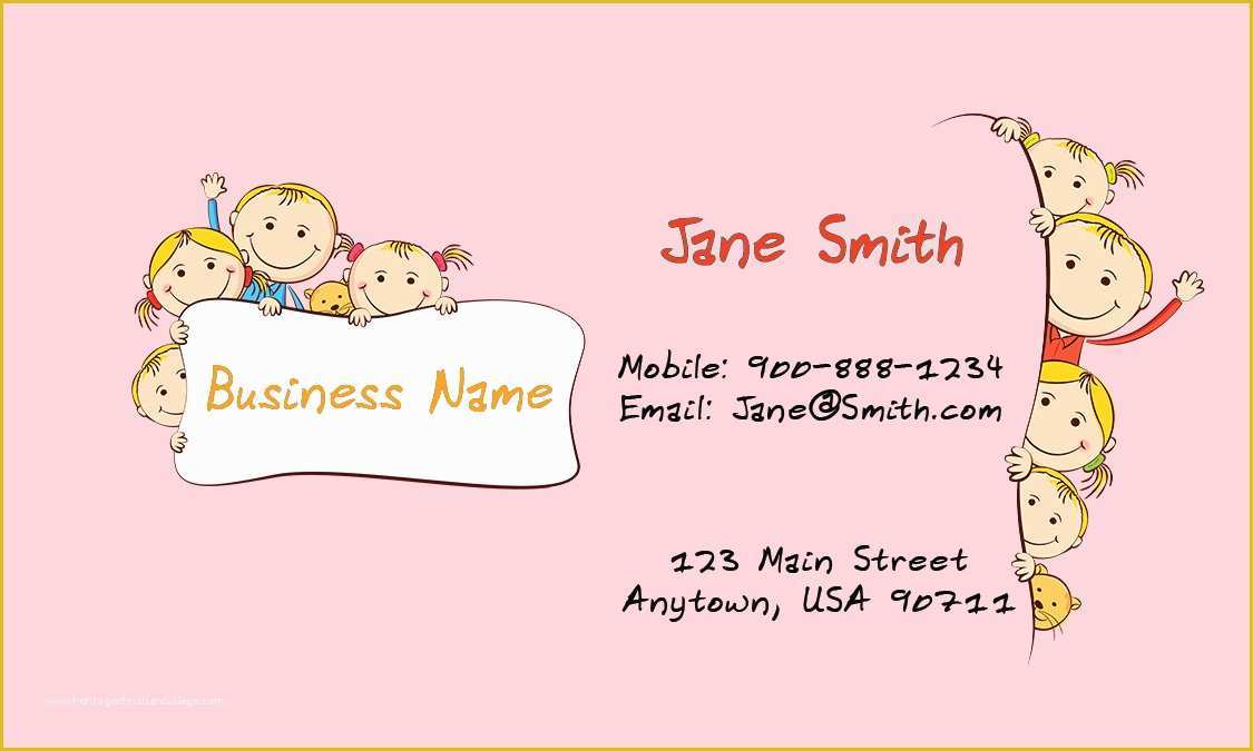 Free Nursing Business Card Templates Of Custom Business Cards