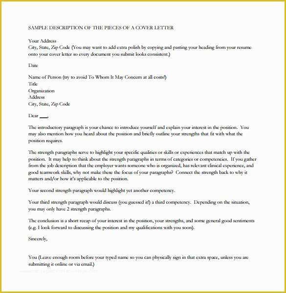 Free Nursing Cover Letter Templates Of 10 Nursing Cover Letters – Samples Examples & format