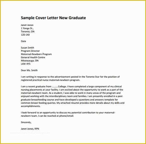 Free Nursing Cover Letter Templates Of 8 Nursing Cover Letter Templates Free Sample Example