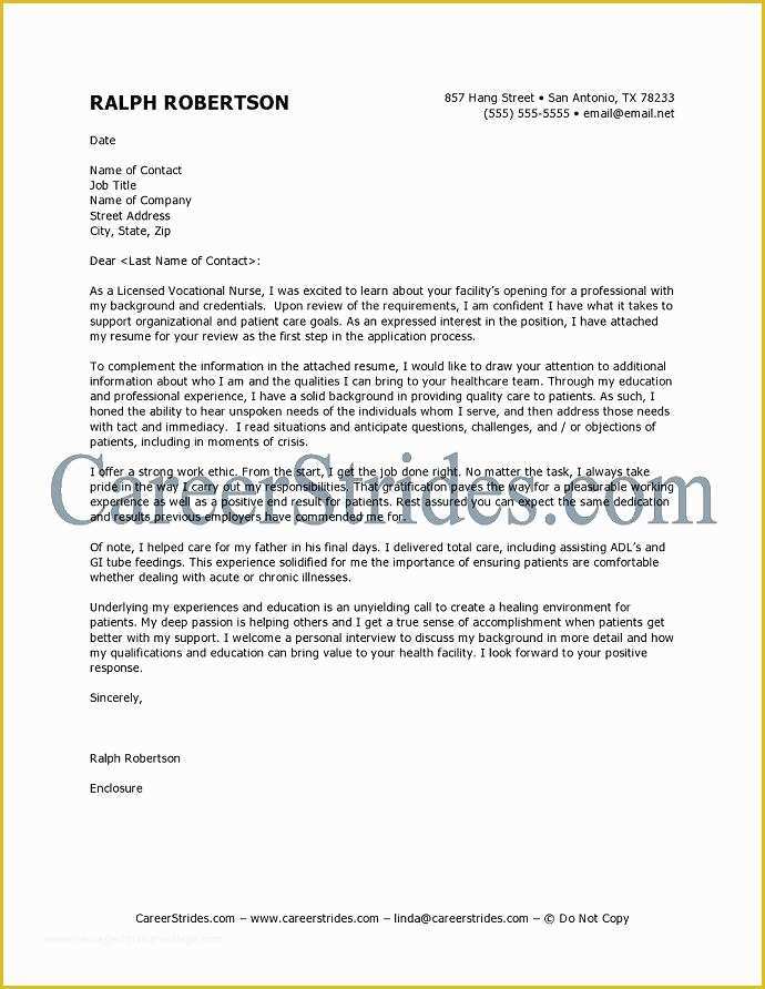 Free Nursing Cover Letter Templates Of Nurse Cover Letter Template – Administrativelawjudgefo