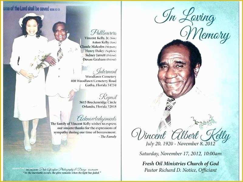 Free Obituary Template Photoshop Of Shop Program Template Memorial Free Funeral Program