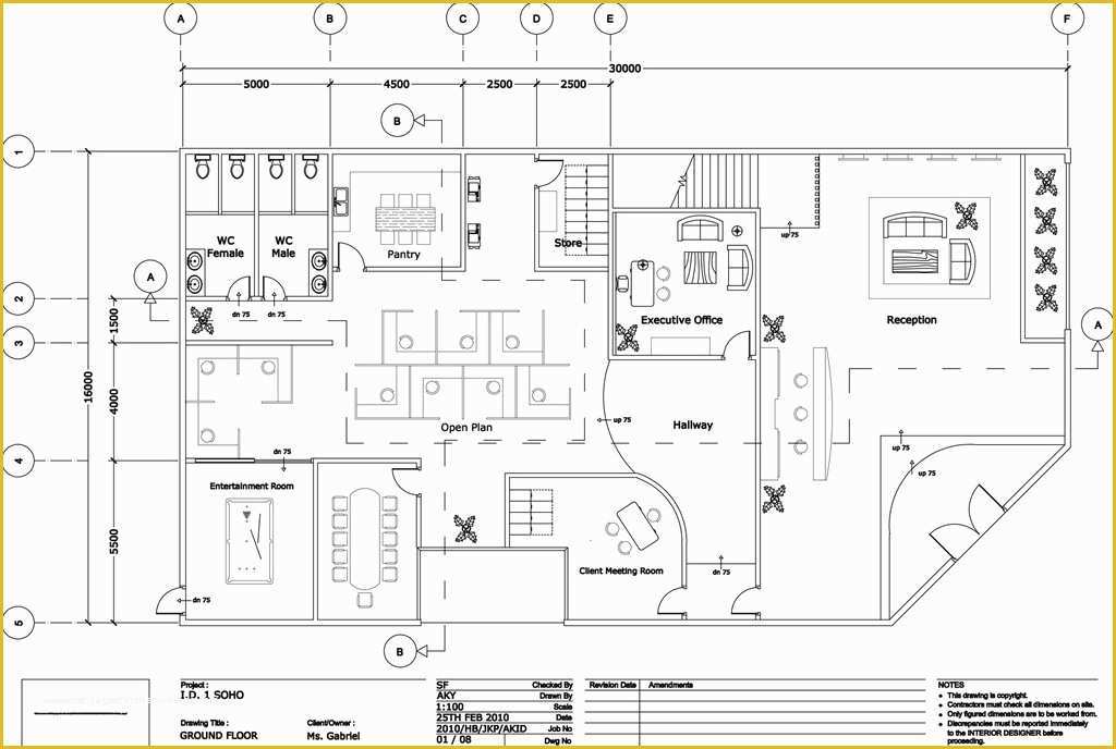 Free Office Layout Template Of Fice Layout Plan Examples Planner 5d Template Interior