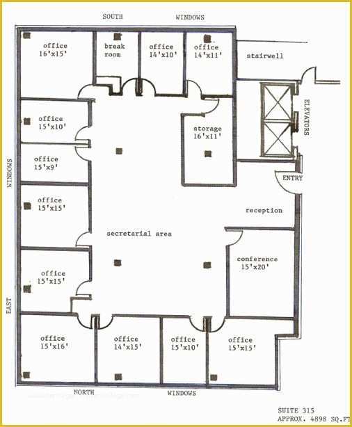 Free Office Layout Template Of Office Space Floor Plans Google Search