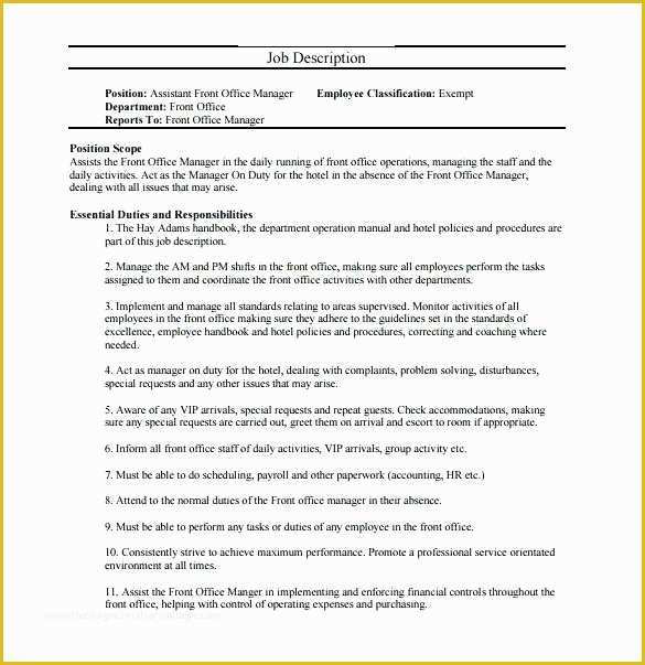 Free Office Procedures Manual Template Of 40 Best Free Fice Procedures Manual Template