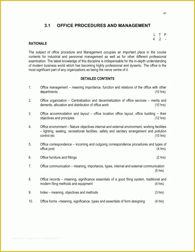 Free Office Procedures Manual Template Of Fice Procedures Manual Template Free Download