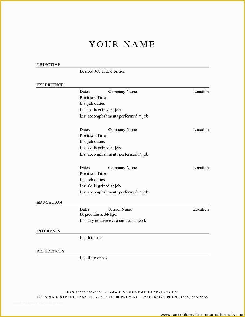 Free Office Resume Templates Of Openoffice org Resume Template Free Samples Examples