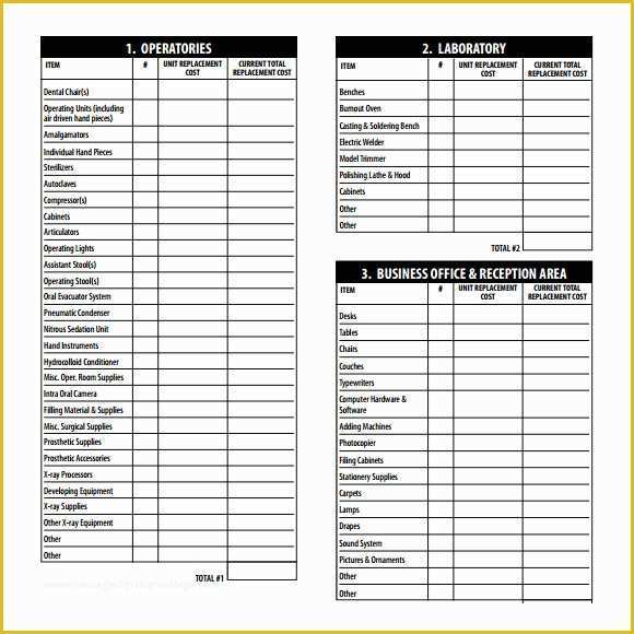 Free Office Supply List Template Of 12 Supply Inventory Templates