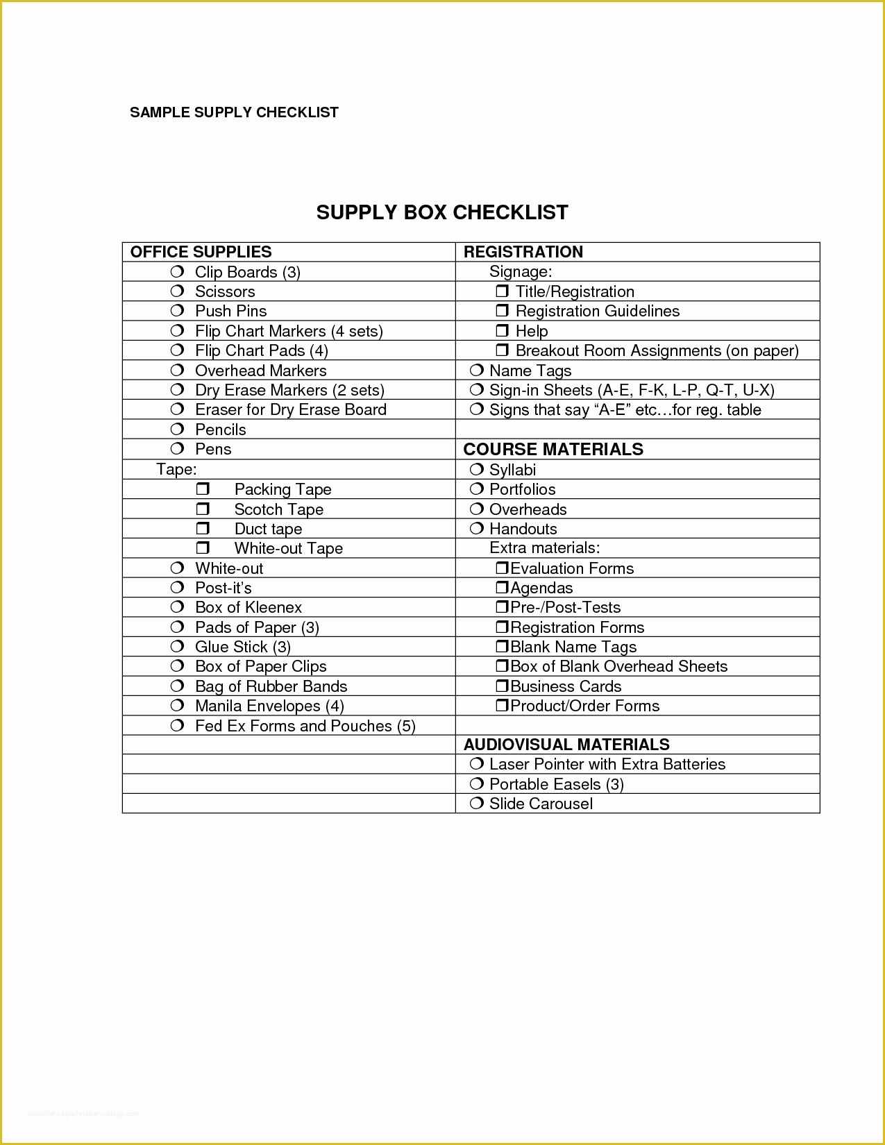 Free Office Supply List Template Of 6 Best Of Fice Printable Free Printable Fice