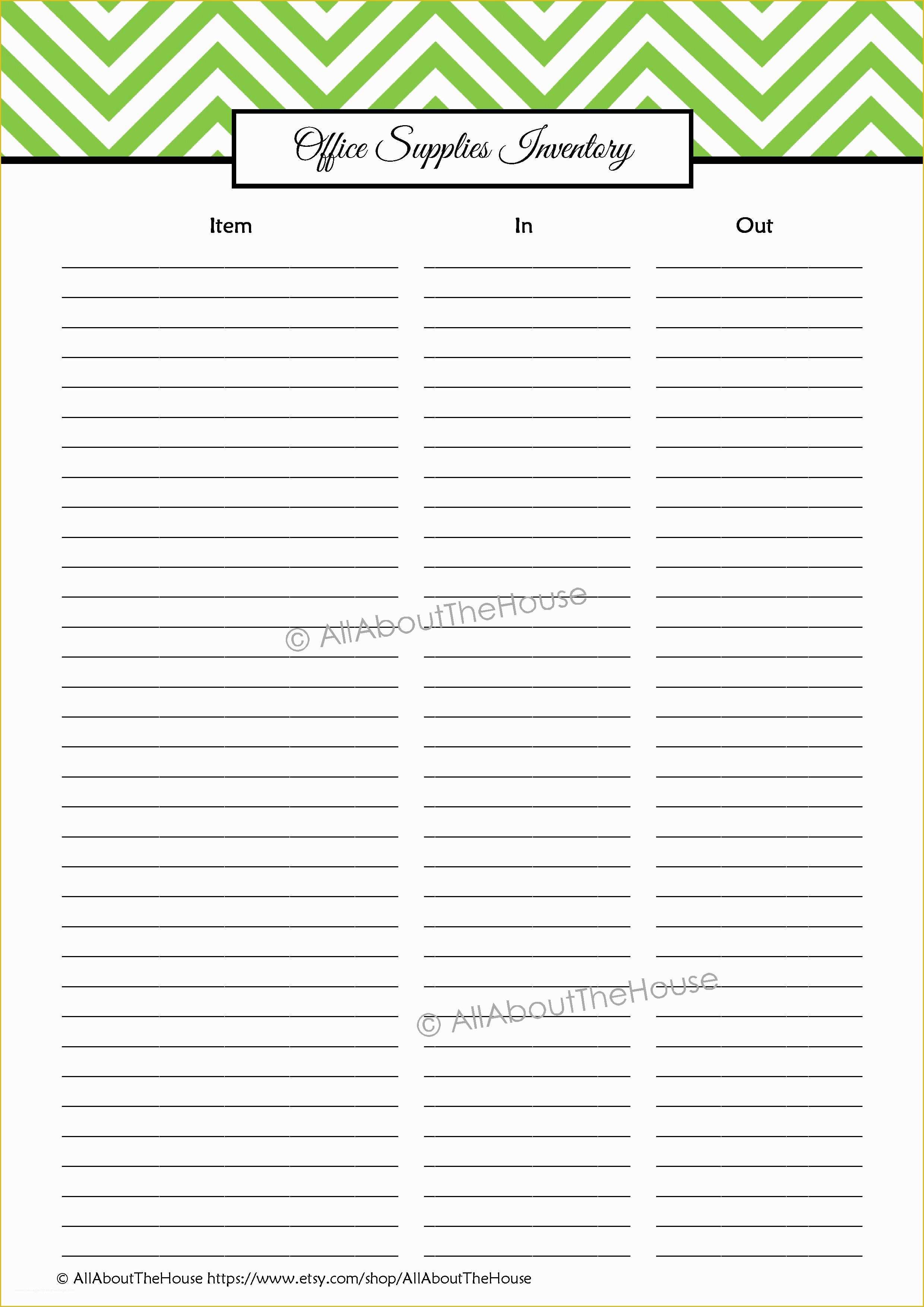 Free Office Supply List Template Of Printable Fice Supply List