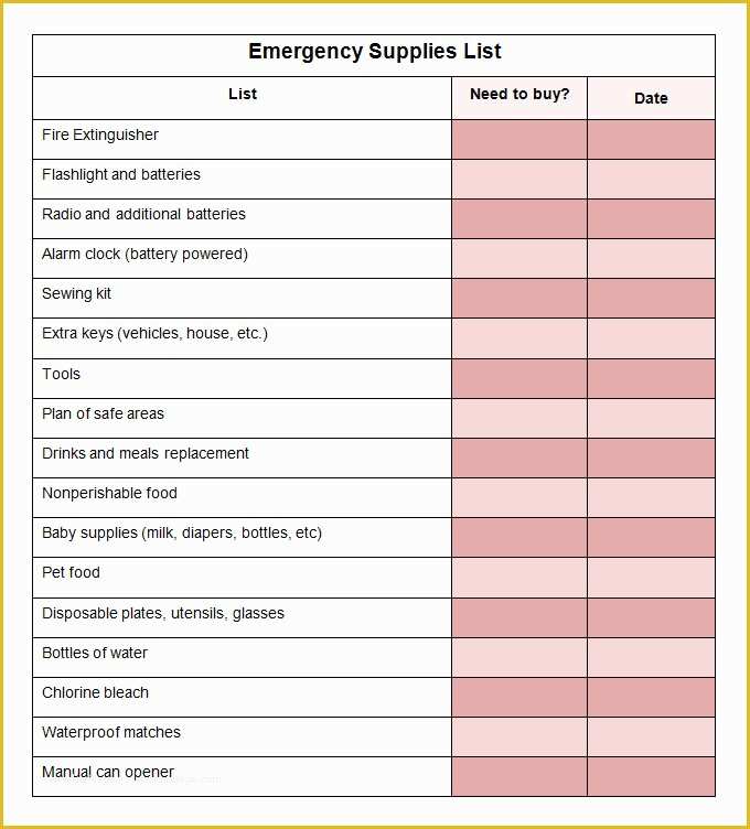 Free Office Supply List Template Of Supply Inventory Template 19 Free Word Excel Pdf