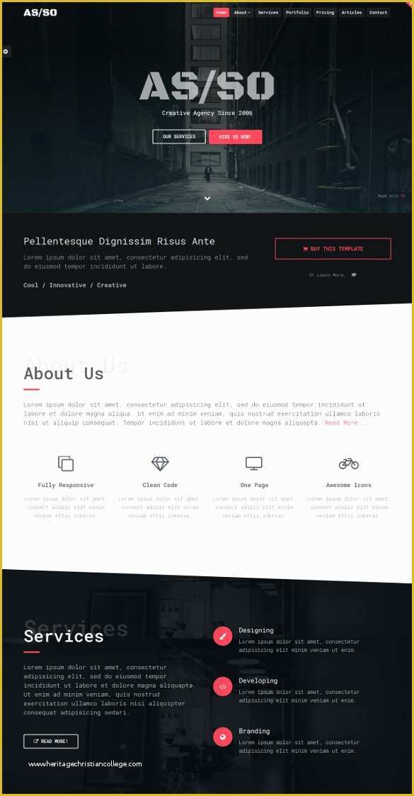 Free One Page HTML Template Of 30 Best Parallax HTML5 Templates Free One Page HTML Template Of 30 Best Parallax HTML5 Templates
