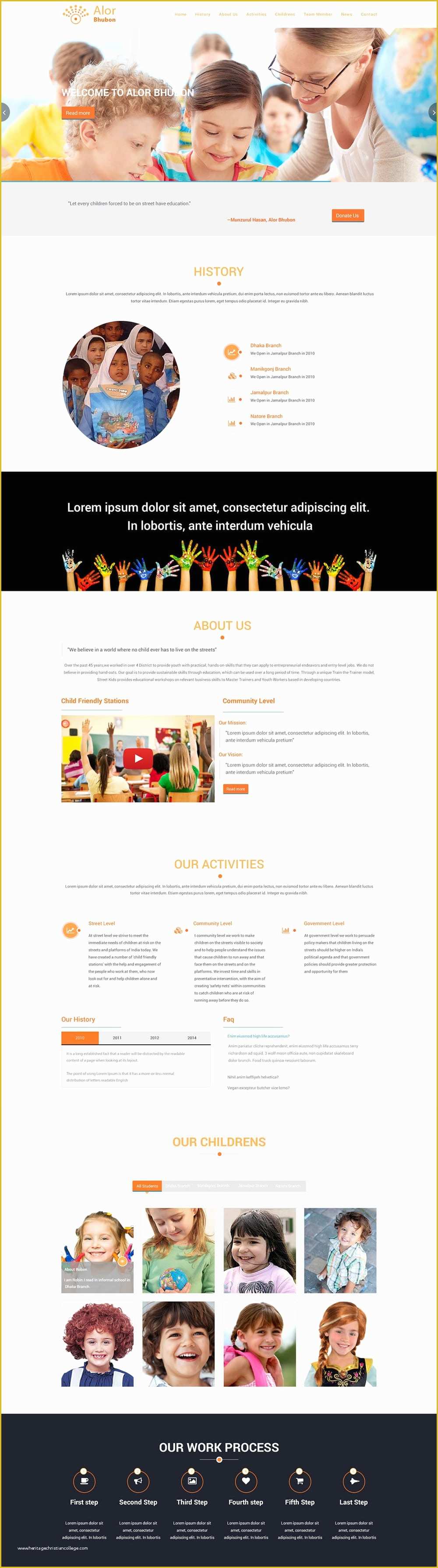 Free One Page HTML Template Of Free Single Page Website Templates Psd Css Author