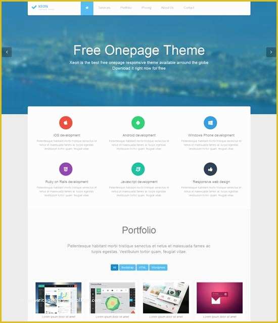 Free One Page Web Page Templates Of 70 Best E Page Website Templates Free & Premium