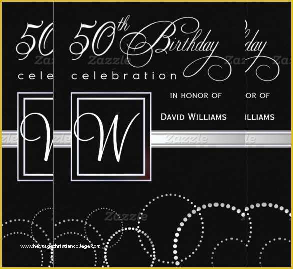 Free Online 50th Birthday Invitation Templates Of 45 50th Birthday Invitation Templates – Free Sample