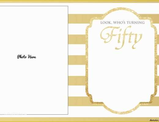 Free Online 50th Birthday Invitation Templates Of Free Printable 50th Birthday Invitations Template