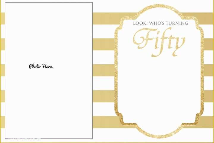 Free Online 50th Birthday Invitation Templates Of Free Printable 50th Birthday Invitations Template