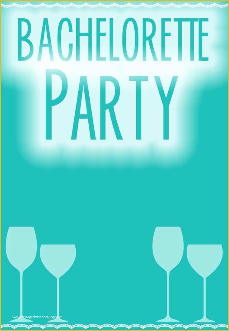 Free Online Bachelorette Party Invitations Templates Of 14 Best Images About Bridal Shower Invitation Templates On