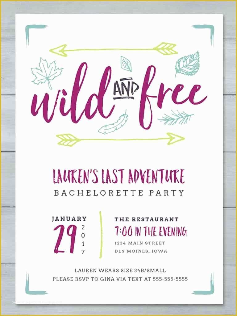 Free Online Bachelorette Party Invitations Templates Of 14 Printable Bachelorette Party Invitation Templates
